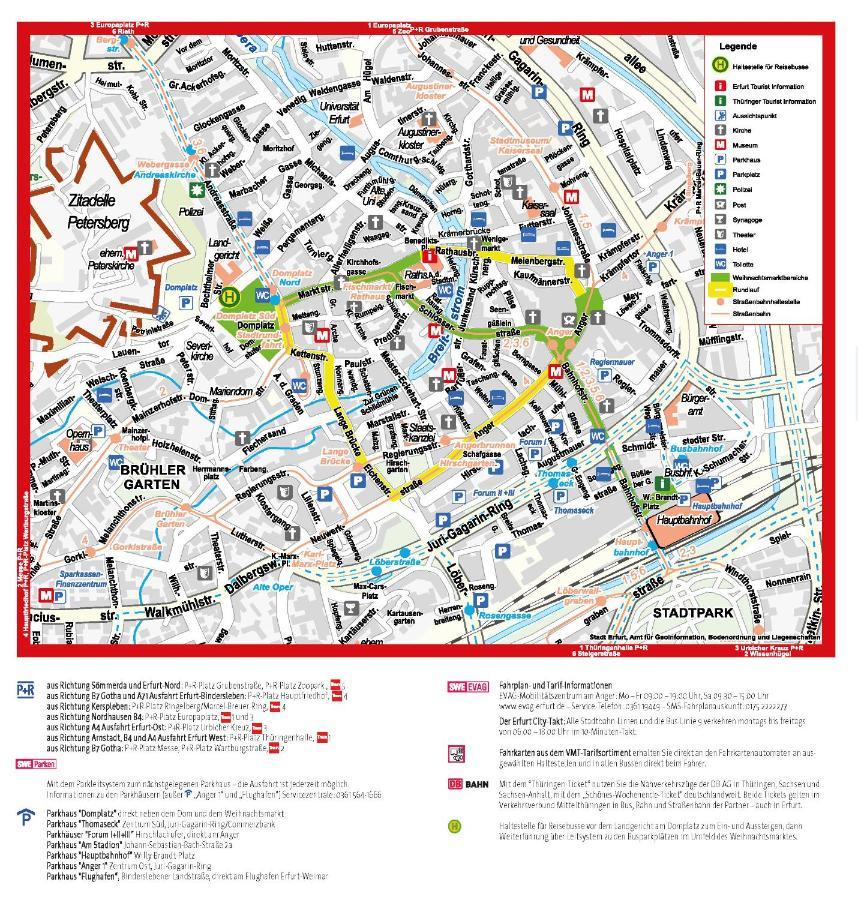 Altstadt Ferienwohnung Erfurt Exteriér fotografie